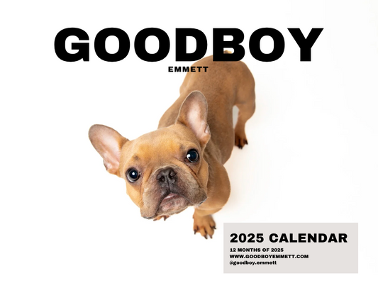 2025 GoodBoy Emmett Calendar